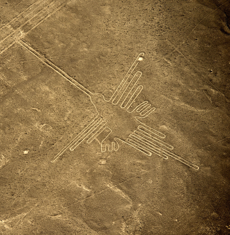 PERU-NAZCA LINES-HUMMINGBIRD